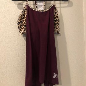 PINK Workout Tank Top with Built in Sports Bra